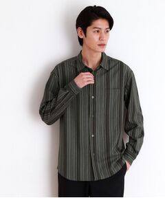 THE SHOP TK / ザ ショップ ティーケー シャツ・ブラウス | マルチストライプ長袖シャツ