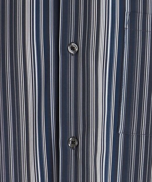 THE SHOP TK / ザ ショップ ティーケー シャツ・ブラウス | マルチストライプ長袖シャツ | 詳細10