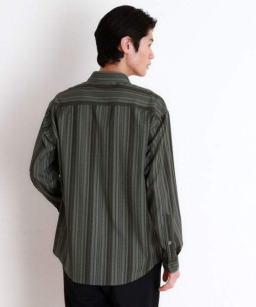 THE SHOP TK / ザ ショップ ティーケー シャツ・ブラウス | マルチストライプ長袖シャツ | 詳細12