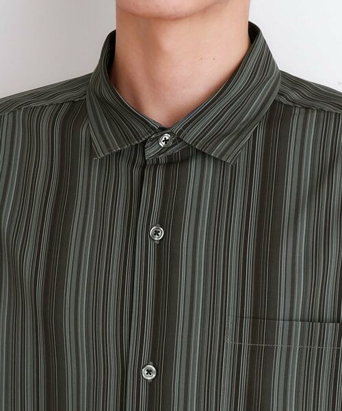 THE SHOP TK / ザ ショップ ティーケー シャツ・ブラウス | マルチストライプ長袖シャツ | 詳細18