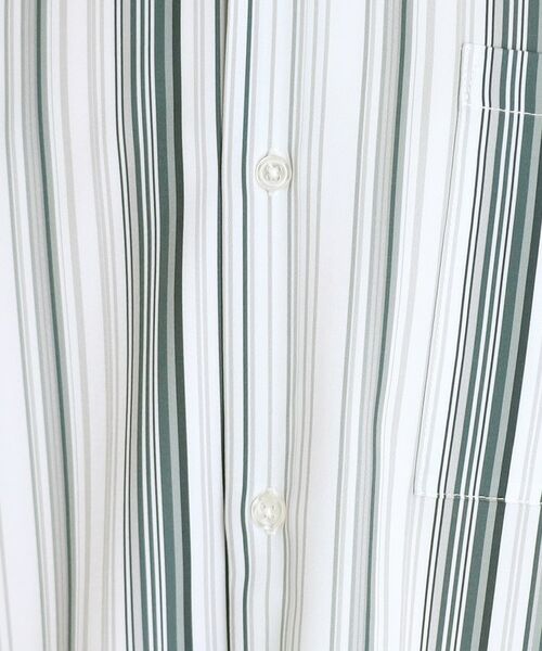 THE SHOP TK / ザ ショップ ティーケー シャツ・ブラウス | マルチストライプ長袖シャツ | 詳細6