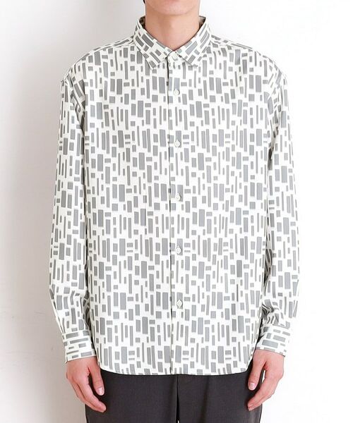 THE SHOP TK / ザ ショップ ティーケー シャツ・ブラウス | ドライポリ長袖プリントシャツ | 詳細17