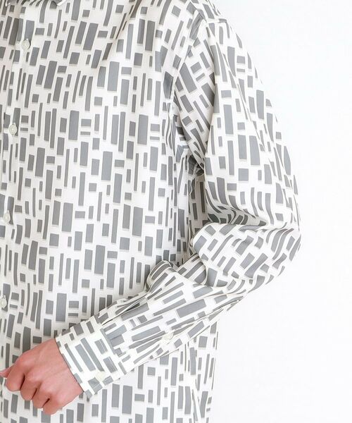 THE SHOP TK / ザ ショップ ティーケー シャツ・ブラウス | ドライポリ長袖プリントシャツ | 詳細21