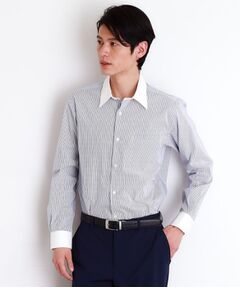 THE SHOP TK / ザ ショップ ティーケー シャツ・ブラウス | ドレスストライプシャツ【洗濯機OK】