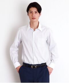 THE SHOP TK / ザ ショップ ティーケー シャツ・ブラウス | ドレスストライプシャツ【洗濯機OK】