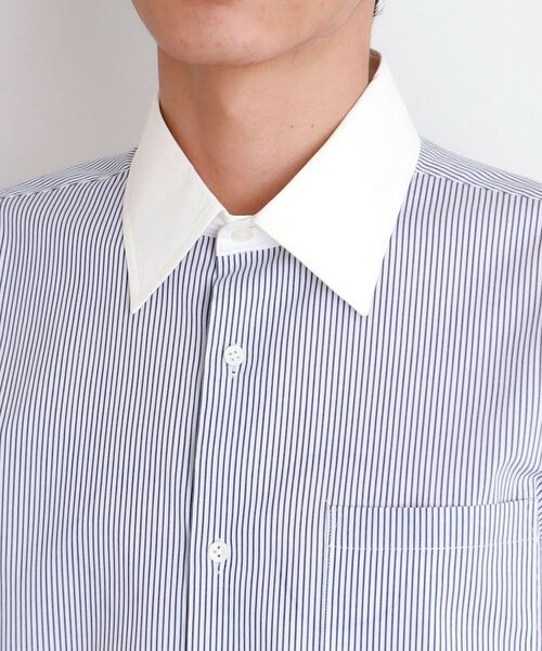 THE SHOP TK / ザ ショップ ティーケー シャツ・ブラウス | ドレスストライプシャツ【洗濯機OK】 | 詳細12