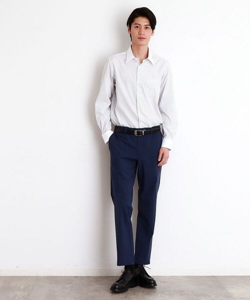 THE SHOP TK / ザ ショップ ティーケー シャツ・ブラウス | ドレスストライプシャツ【洗濯機OK】 | 詳細3