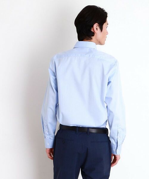 THE SHOP TK / ザ ショップ ティーケー シャツ・ブラウス | ドレスへリンボンシャツ | 詳細10