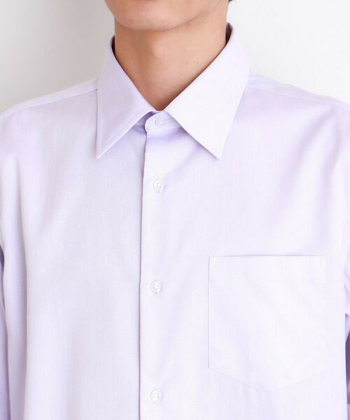 THE SHOP TK / ザ ショップ ティーケー シャツ・ブラウス | ドレスへリンボンシャツ | 詳細16