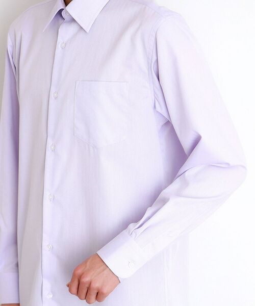 THE SHOP TK / ザ ショップ ティーケー シャツ・ブラウス | ドレスへリンボンシャツ | 詳細17