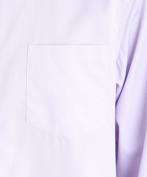 THE SHOP TK / ザ ショップ ティーケー シャツ・ブラウス | ドレスへリンボンシャツ | 詳細19