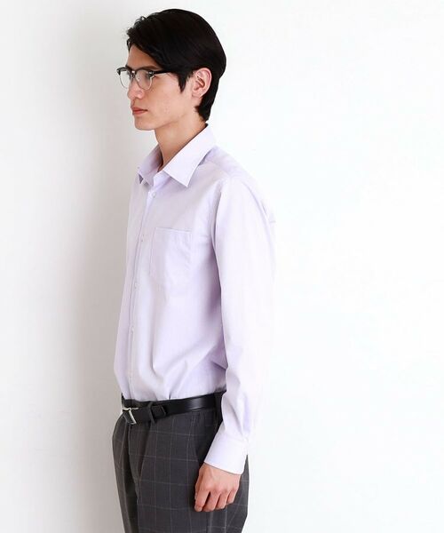 THE SHOP TK / ザ ショップ ティーケー シャツ・ブラウス | ドレスへリンボンシャツ | 詳細5