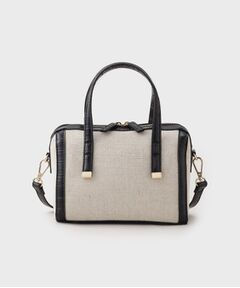 THE SHOP TK / ザ ショップ ティーケー ショルダーバッグ | キャンバス合皮コンビミニバッグ