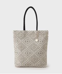 THE SHOP TK / ザ ショップ ティーケー トートバッグ | ラメ幾何柄トートバッグ