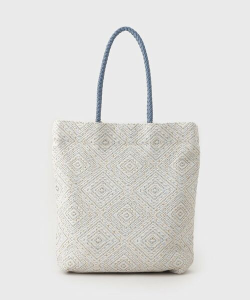 THE SHOP TK / ザ ショップ ティーケー トートバッグ | ラメ幾何柄トートバッグ | 詳細3