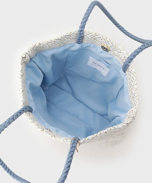 THE SHOP TK / ザ ショップ ティーケー トートバッグ | ラメ幾何柄トートバッグ | 詳細5