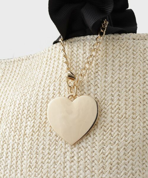 THE SHOP TK / ザ ショップ ティーケー トートバッグ | 雑材フリルハンドバッグ | 詳細11