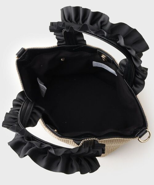 THE SHOP TK / ザ ショップ ティーケー トートバッグ | 雑材フリルハンドバッグ | 詳細7