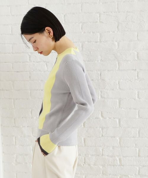 THE SHOP TK / ザ ショップ ティーケー ニット・セーター | 配色リブニット【洗える】 | 詳細11
