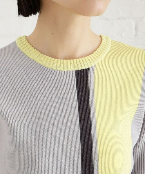 THE SHOP TK / ザ ショップ ティーケー ニット・セーター | 配色リブニット【洗える】 | 詳細16
