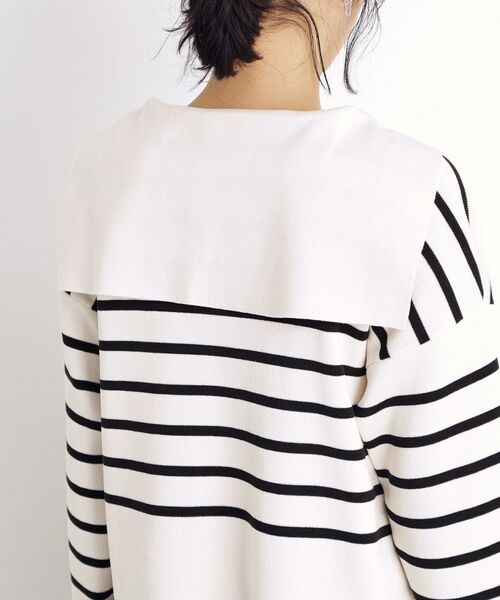 THE SHOP TK / ザ ショップ ティーケー ニット・セーター | セーラーカラートップス【洗える】 | 詳細12