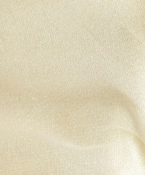 THE SHOP TK / ザ ショップ ティーケー ニット・セーター | チュール×ラメニット【洗える】 | 詳細4