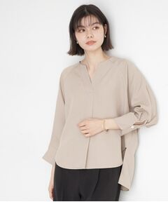 THE SHOP TK / ザ ショップ ティーケー シャツ・ブラウス | ブラウス見えカットソー【洗える】