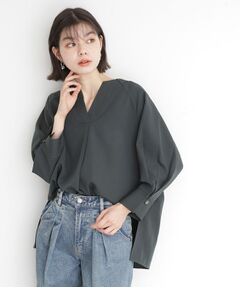 THE SHOP TK / ザ ショップ ティーケー シャツ・ブラウス | ブラウス見えカットソー【洗える】