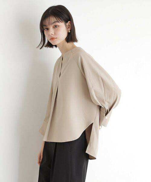 THE SHOP TK / ザ ショップ ティーケー シャツ・ブラウス | ブラウス見えカットソー【洗える】 | 詳細10