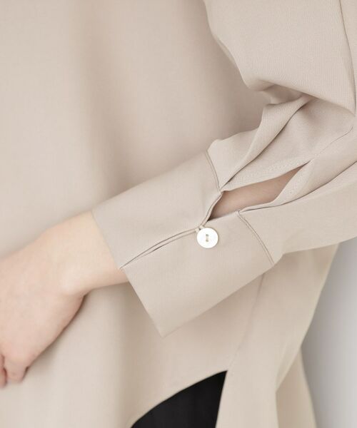 THE SHOP TK / ザ ショップ ティーケー シャツ・ブラウス | ブラウス見えカットソー【洗える】 | 詳細18