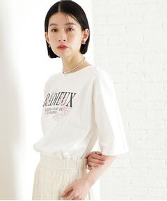 THE SHOP TK / ザ ショップ ティーケー Tシャツ | オーガニックコットンロゴＴ【洗濯機OK】