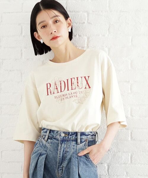 THE SHOP TK / ザ ショップ ティーケー Tシャツ | オーガニックコットンロゴＴ【洗濯機OK】 | 詳細11