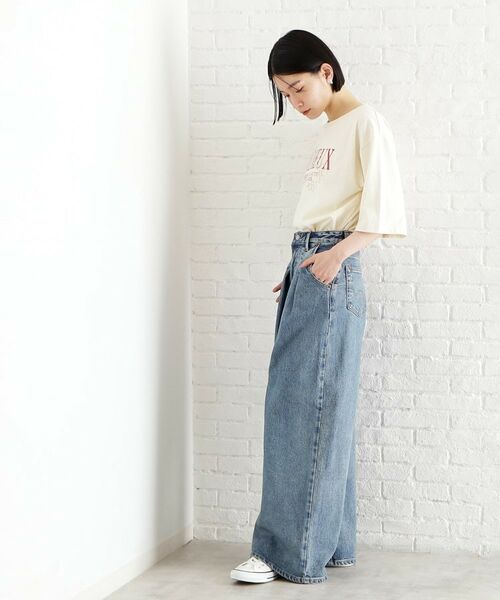 THE SHOP TK / ザ ショップ ティーケー Tシャツ | オーガニックコットンロゴＴ【洗濯機OK】 | 詳細14