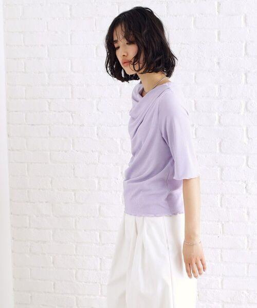 THE SHOP TK / ザ ショップ ティーケー シャツ・ブラウス | ドレープカットソー【洗濯機OK/シワになりにくい】 | 詳細12