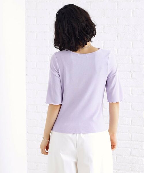 THE SHOP TK / ザ ショップ ティーケー シャツ・ブラウス | ドレープカットソー【洗濯機OK/シワになりにくい】 | 詳細13