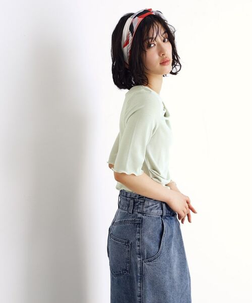 THE SHOP TK / ザ ショップ ティーケー シャツ・ブラウス | ドレープカットソー【洗濯機OK/シワになりにくい】 | 詳細16