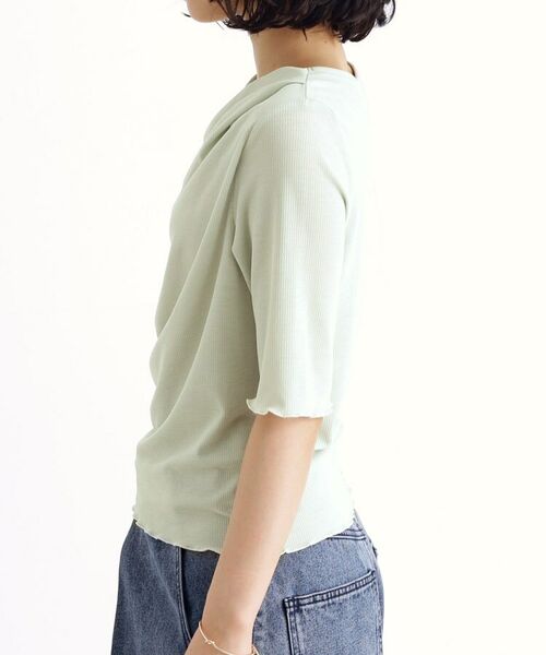 THE SHOP TK / ザ ショップ ティーケー シャツ・ブラウス | ドレープカットソー【洗濯機OK/シワになりにくい】 | 詳細21