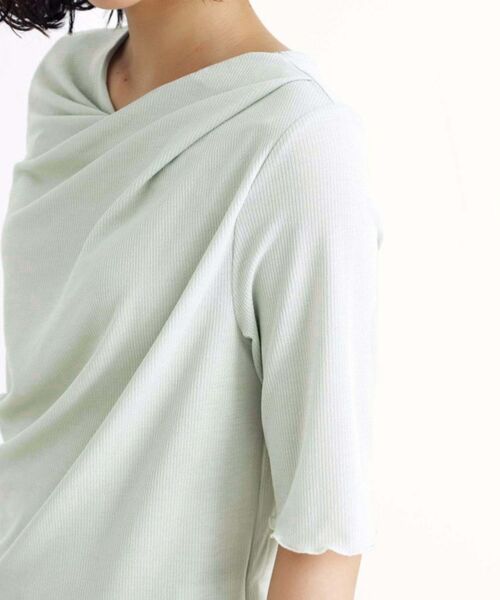THE SHOP TK / ザ ショップ ティーケー シャツ・ブラウス | ドレープカットソー【洗濯機OK/シワになりにくい】 | 詳細24