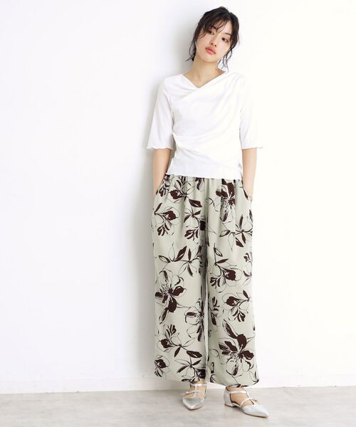 THE SHOP TK / ザ ショップ ティーケー シャツ・ブラウス | ドレープカットソー【洗濯機OK/シワになりにくい】 | 詳細6