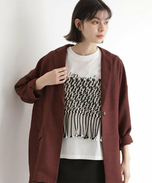 THE SHOP TK / ザ ショップ ティーケー キャミソール・チューブトップ | マクラメビスチェ | 詳細10