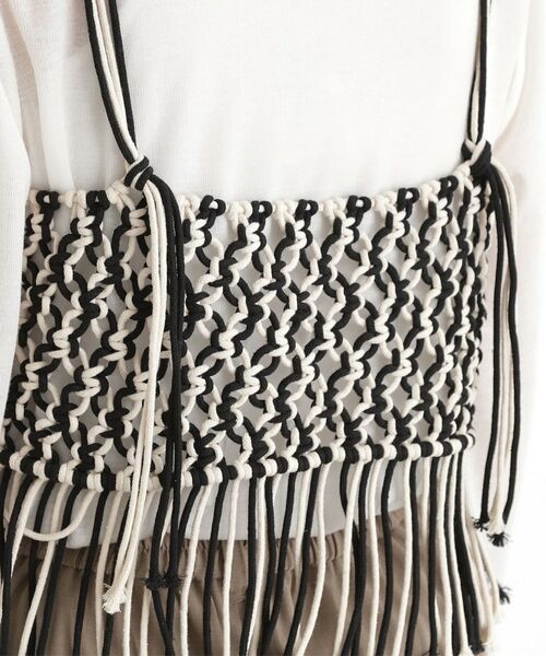 THE SHOP TK / ザ ショップ ティーケー キャミソール・チューブトップ | マクラメビスチェ | 詳細16