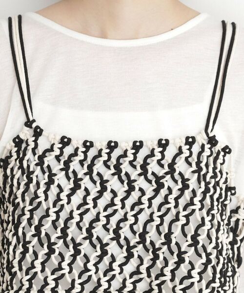 THE SHOP TK / ザ ショップ ティーケー キャミソール・チューブトップ | マクラメビスチェ | 詳細17