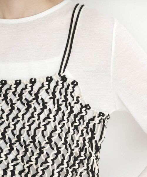 THE SHOP TK / ザ ショップ ティーケー キャミソール・チューブトップ | マクラメビスチェ | 詳細18