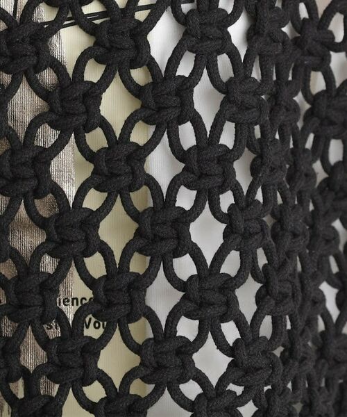 THE SHOP TK / ザ ショップ ティーケー キャミソール・チューブトップ | マクラメビスチェ | 詳細6