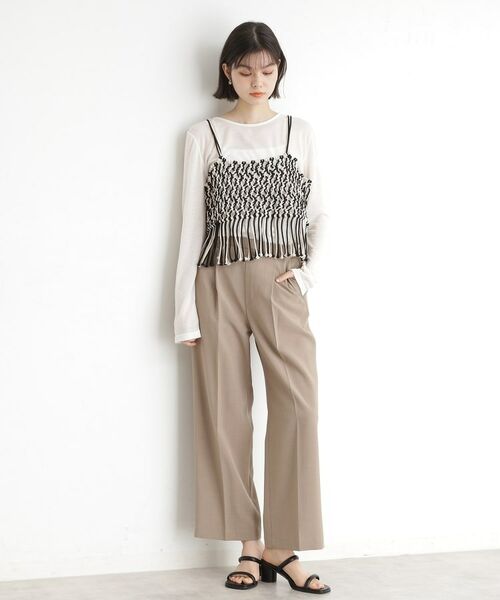 THE SHOP TK / ザ ショップ ティーケー キャミソール・チューブトップ | マクラメビスチェ | 詳細9