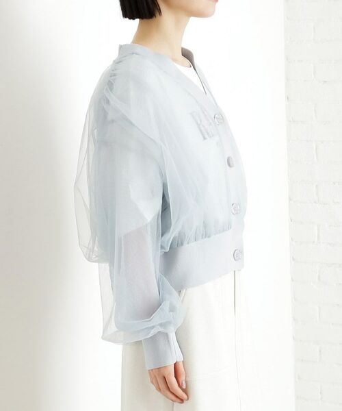 THE SHOP TK / ザ ショップ ティーケー カーディガン・ボレロ | シアー重ねカーディガン【洗える】 | 詳細9