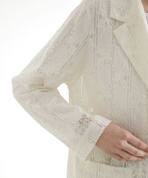 THE SHOP TK / ザ ショップ ティーケー テーラードジャケット | レーステーラードジャケット | 詳細15