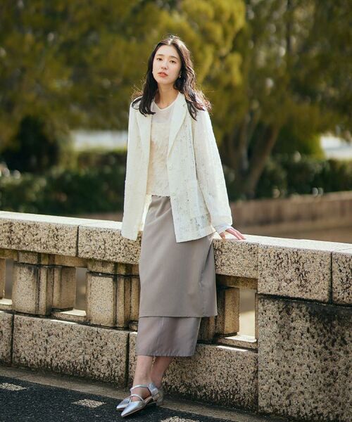 THE SHOP TK / ザ ショップ ティーケー テーラードジャケット | レーステーラードジャケット | 詳細2