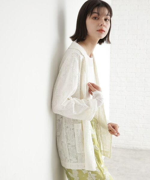 THE SHOP TK / ザ ショップ ティーケー テーラードジャケット | レーステーラードジャケット | 詳細4