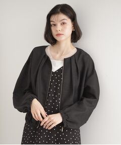 THE SHOP TK / ザ ショップ ティーケー レザーブルゾン・ジャケット | パナマメッシュブルゾン【洗える】